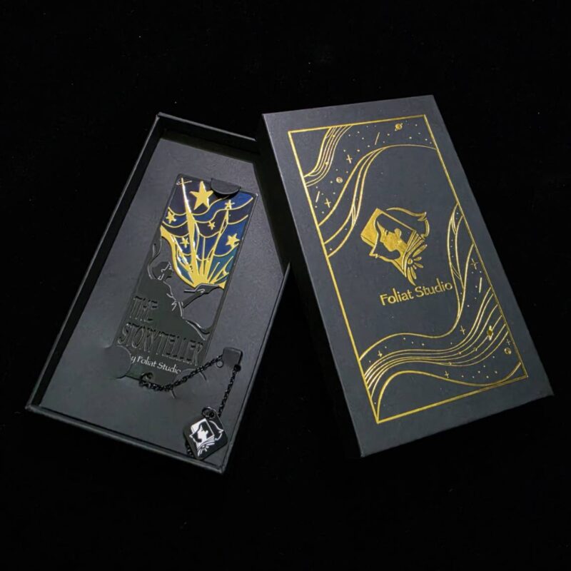 The Storyteller | 金屬透光書籤