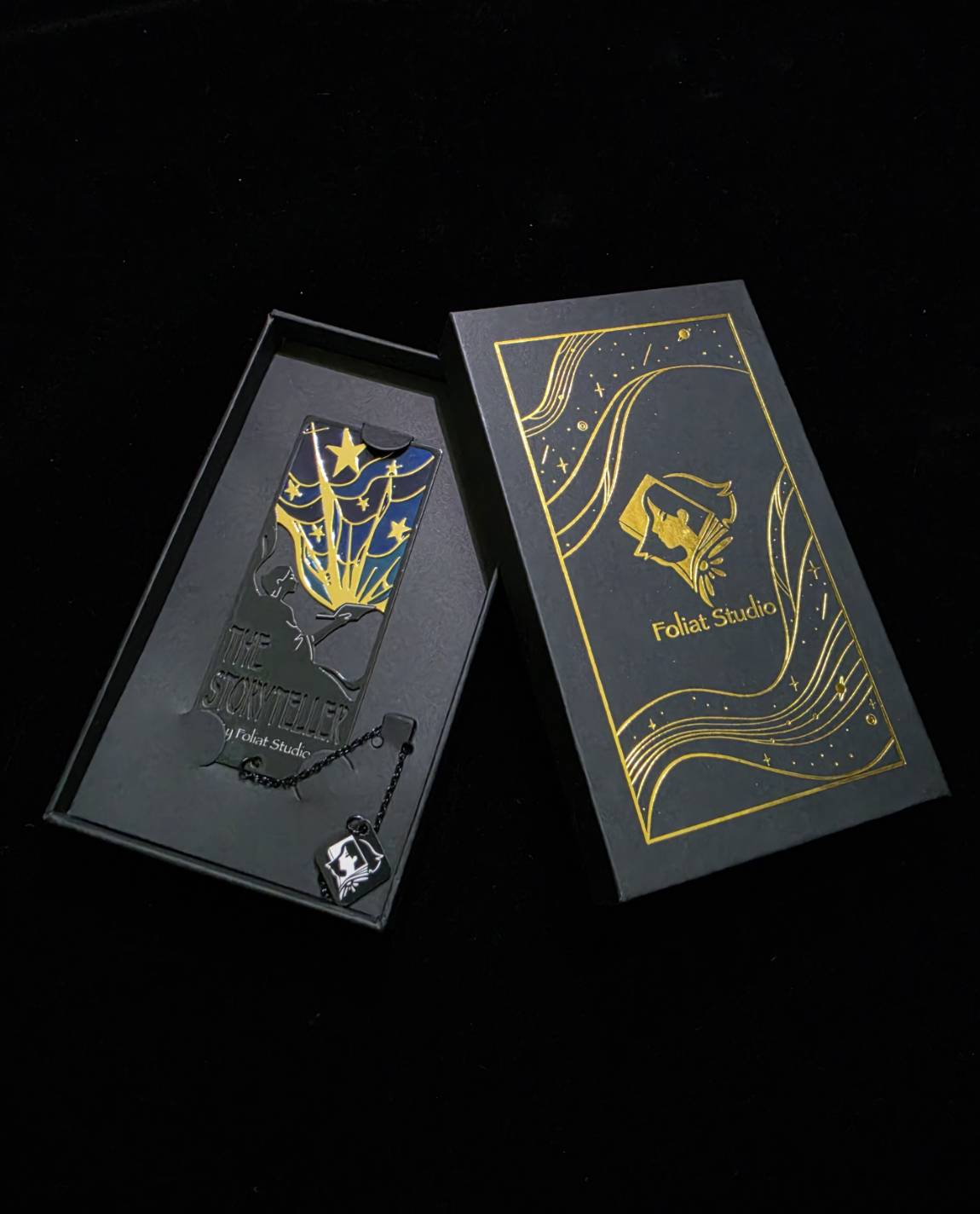 The Storyteller | 金屬透光書籤