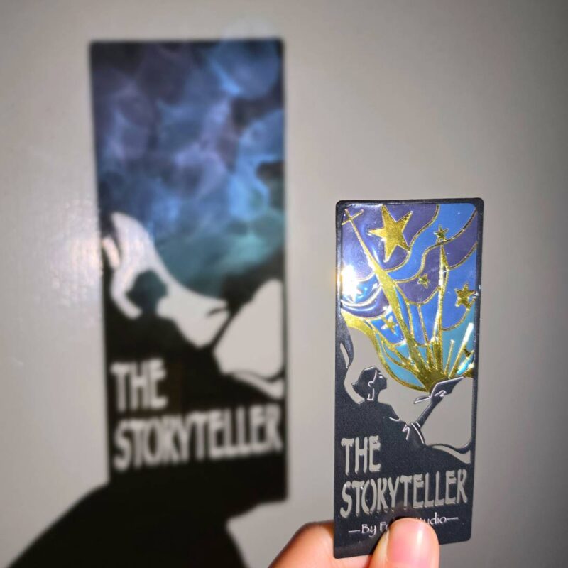 The Storyteller | 金屬透光書籤