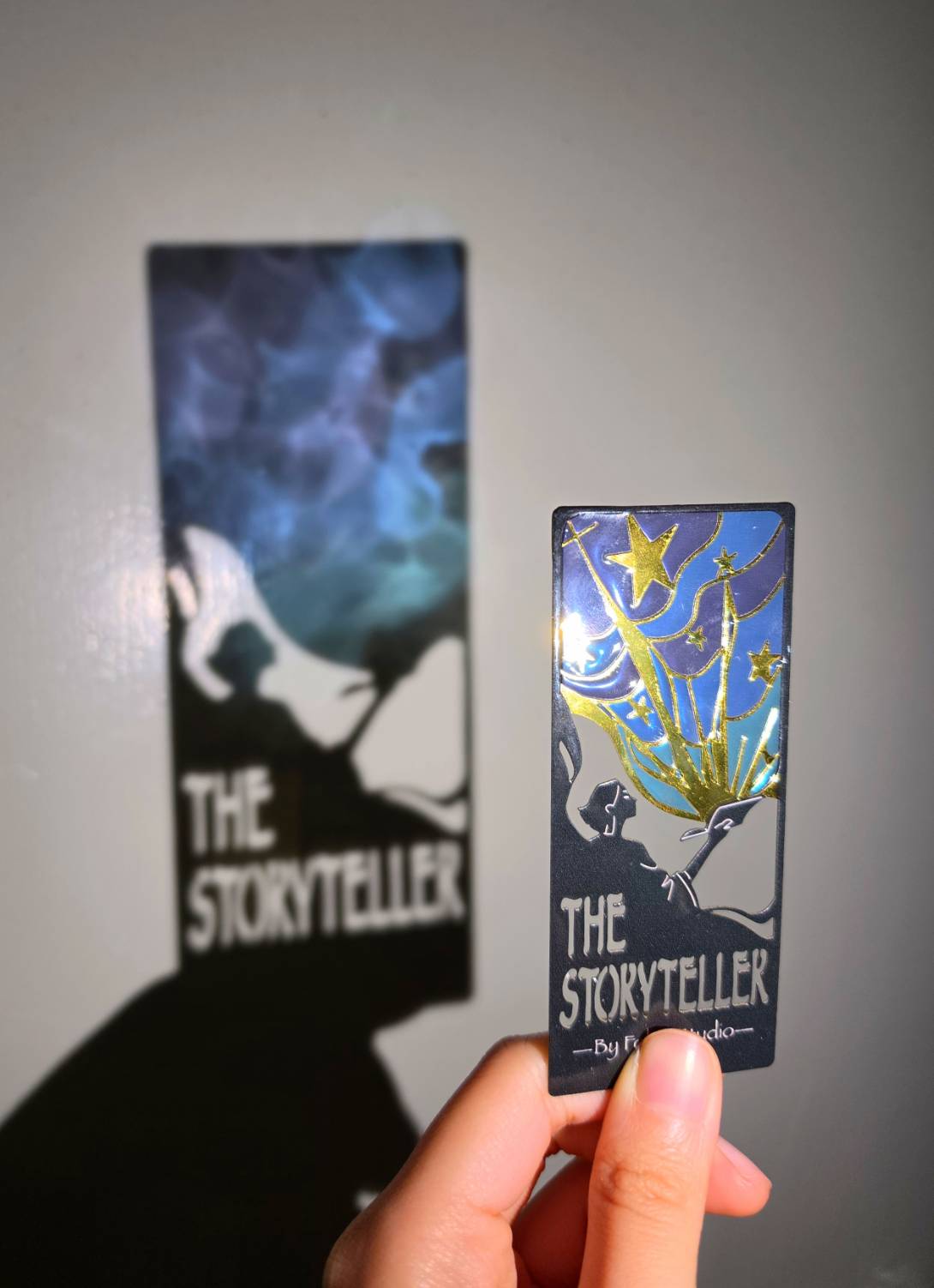 The Storyteller | 金屬透光書籤